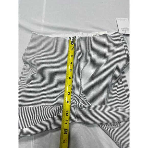 ELLE Women’s Polished Stretch Skinny Ankle Pants Small NWT Pinstripe - Picture 6 of 9